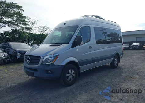 2016 Mercedes-Benz Sprinter 2500 Normal Roof from USA, damaged, VIN WDZPE7CD1GP218134